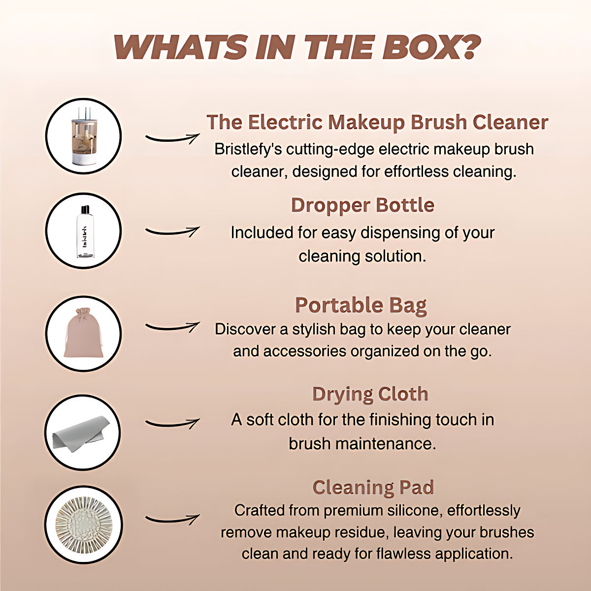 EvaView™ Electric Makeup Brush Cleaner